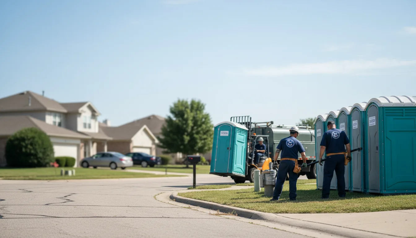 Porta Potty Rental in Monroe, OK near me